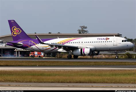 HS TXS Thai Airways Airbus A320 232 WL Photo By Luo Chun Hui ID