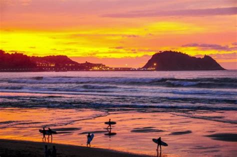 Ilunabarra Zarautzen Foto De Zarautz Calendario De Gipuzkoa