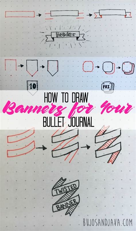 how to draw a banner easy - Comical Website Stills Gallery