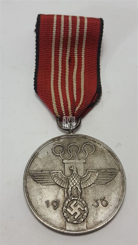 1936 olympics Munich medal - Rocksteady Militaria