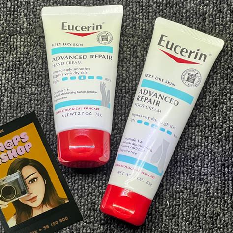 Eucerin Advanced Repair Hand Cream Foot Cream With Ceramide 3 Beauty