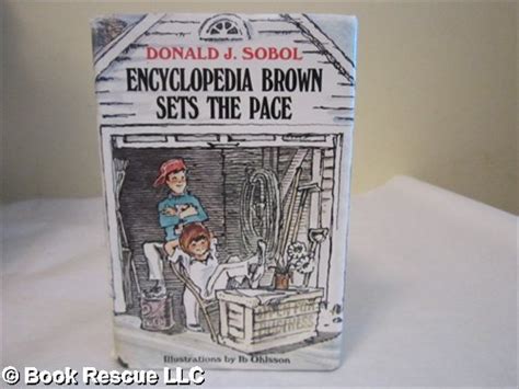 Encyclopedia Brown Sets The Pace J Donald Sobol Books