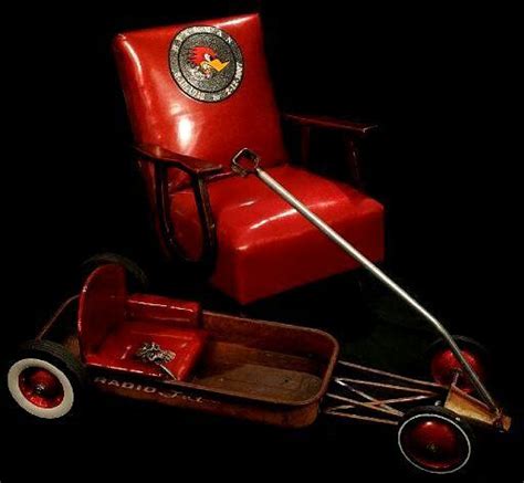 Rat Rod Wagon And Rocking Chair Built By Cgc Radio Flyer Wagons Red