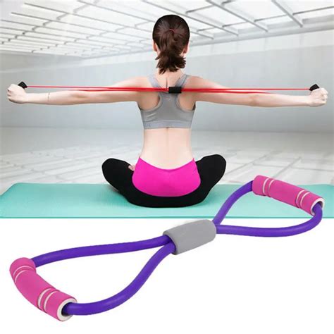 Conjunto De Faixas El Sticas Palavra Resist Ncia Yoga Pilates