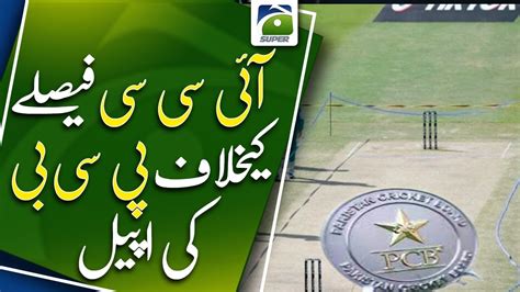 PCB Appeal Against ICC S Ruling To Award Demerit Point For Rawalpindi