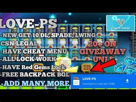 On Giveaway Role Unli Cheap Role Love Ps Growtopia Private