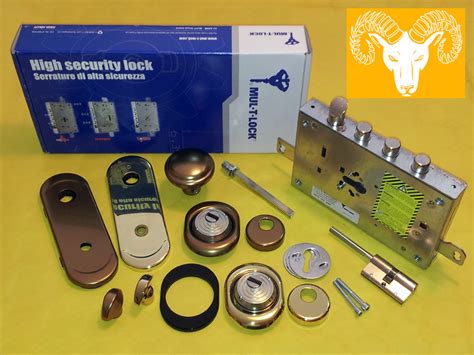 Kit Serrature Porte Blindate Sostituire Serratura Porta Blindata Da