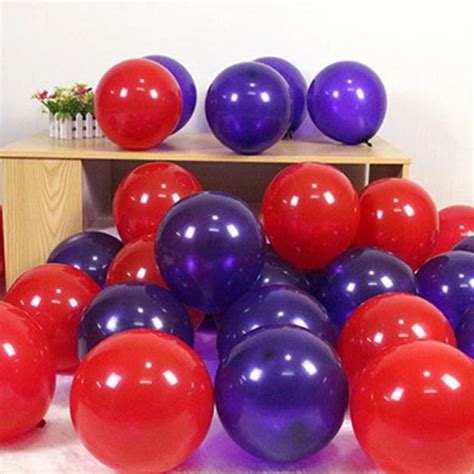 Jual Paket Balon Latex Mix 20 Pcs Kualitas Tebal Balon Metalik Mix Ungu