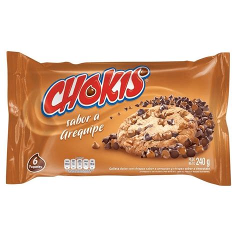 GALLETAS CHOKIS AREQUIPE CHOCOLATE x6und x40gr GALLETERÍA Comprar a