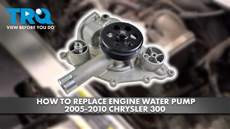 How To Replace Water Pump 2005 2010 Chrysler 300 Youtube