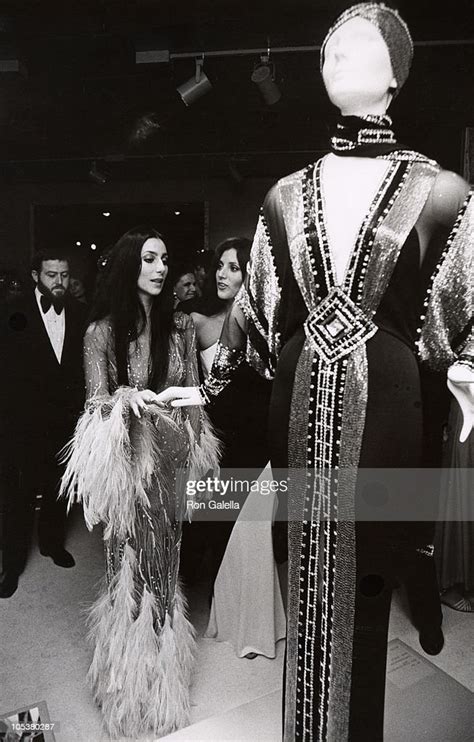 Cher During Romantic And Glamorous Hollywood Design Exhibition At