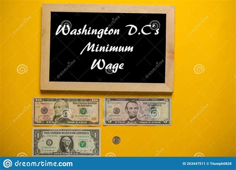 United States Minimum Wage Stock Image Image Of Income 263447511