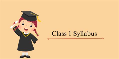 Cbse Class 1 Syllabus Download For Free In Pdf 2023