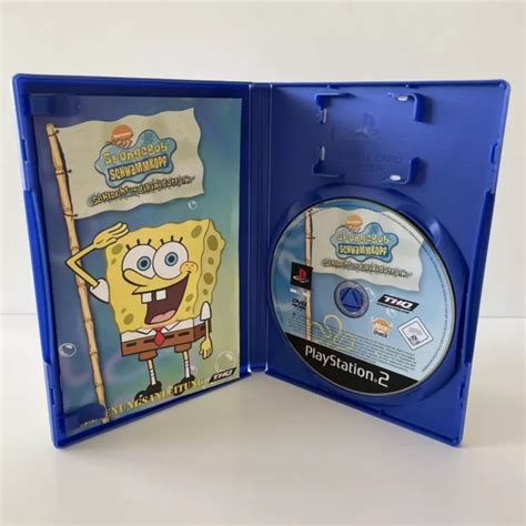 SPONGEBOB SCHWAMMKOPF SCHLACHT Um Bikini Bottom PS Sony PlayStation EUR PicClick DE