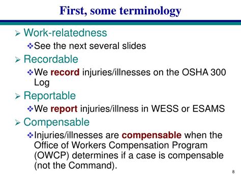 Ppt Mishap Reporting And Recordkeeping Seminar 11 March 2010 Powerpoint