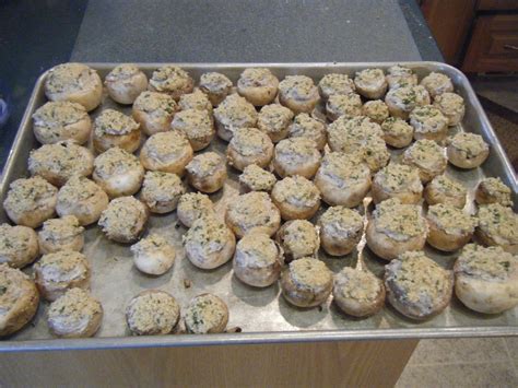 Stuffed Mushroom Caps