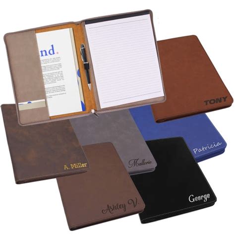 Personalized Leather Legal Pad Holder