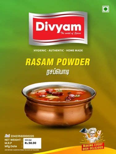 Rasam Powder Packaging Size 100 Gm At Rs 58 100 Gram In Coimbatore