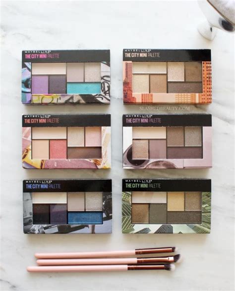 Review Maybelline The City Mini Palettes Slashed Beauty