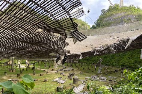 El radiotelescopio de Arecibo cierra definitivamente y será