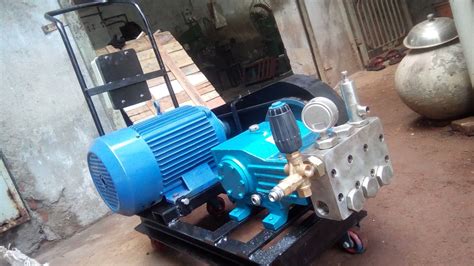 Waterjet Pumps 500 Bar High Pressure Triplex Plunger Pump Max Flow