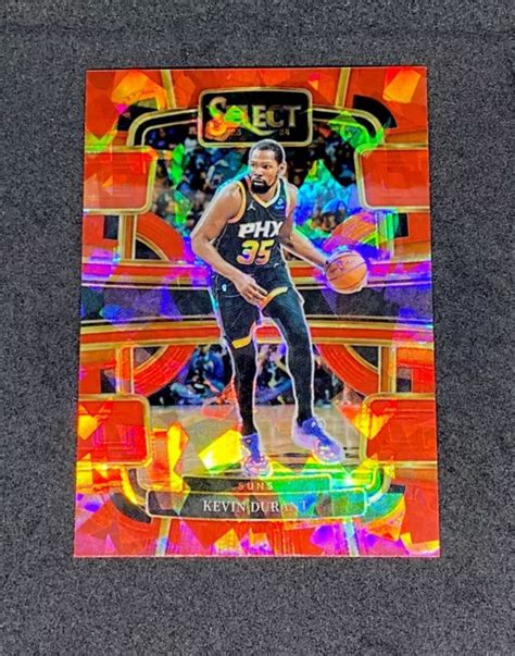 Panini Select Concourse Glace Craqu E Rouge Kevin Durant