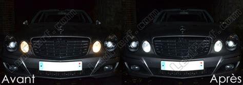 Pack Leds Veilleuses Pour Mercedes Classe E W Feux De Position