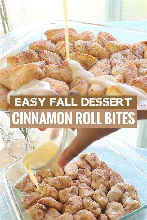 Easiest Ever Cinnamon Roll Bites Simply Bakings Recipe Cinnamon Roll Bites Recipe Easy