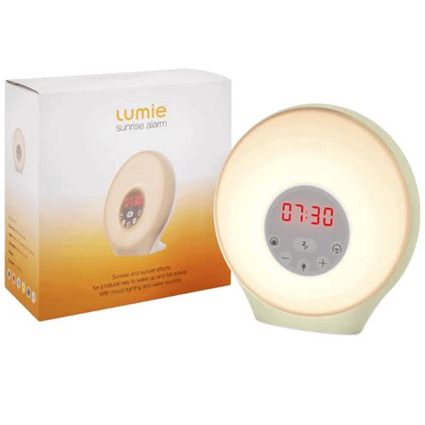 Réveil Simulateur d Aube Lumie Sunrise Alarm Luminothérapie