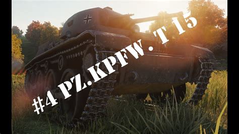 4 Pz Kpfw T 15 [wot Ita] Youtube