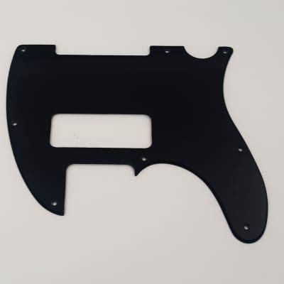 8 Hole Black Acrylic Lefthand Pickguard For Us Mex Fender Reverb