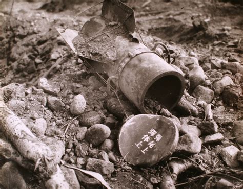 Tail assembly of a Japanese rocket bomb. | HistoryNet