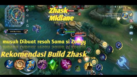 Build Zhask Tersakit Mage Yang Hampir Terlupakan Youtube