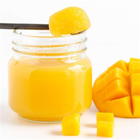 Mango Jelly (Homemade Mango Jello) | Maple + Mango