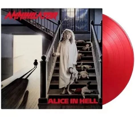 Annihilator Alice In Hell X 1 Lp Red Translucent Vinil Versão Do álbum Edição Limitada Frete