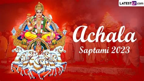 Ratha Saptami 2023 Images And Hd Wallpapers For Free Download Online