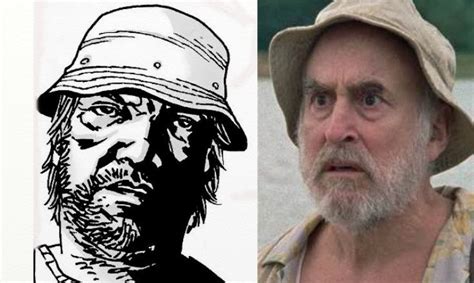 The Walking Dead Comic Book Vs Tv Dale Walking Dead Comic Book The