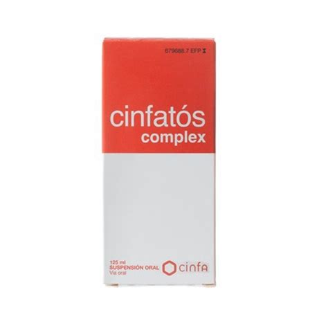 CINFATOS COMPLEX SUSPENSIÓN ORAL 1 FRASCO DE 125ML