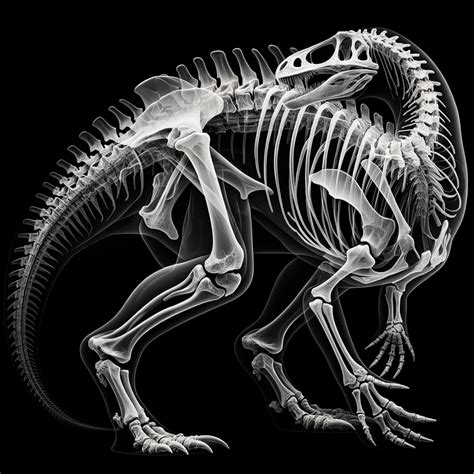 Fichier STL gratuit Dino X-Ray 🦖・Plan pour impression 3D à télécharger ...