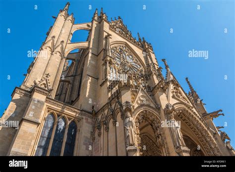 View of Metz Cathedral Stock Photo - Alamy