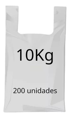 Bolsas Plasticas Con Asa Tipo Camiseta 10 Kg 200 Unidades MercadoLibre