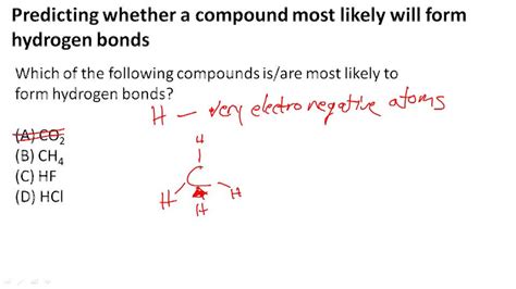 Hydrogen Bond Video Chemistry Ck 12 Foundation