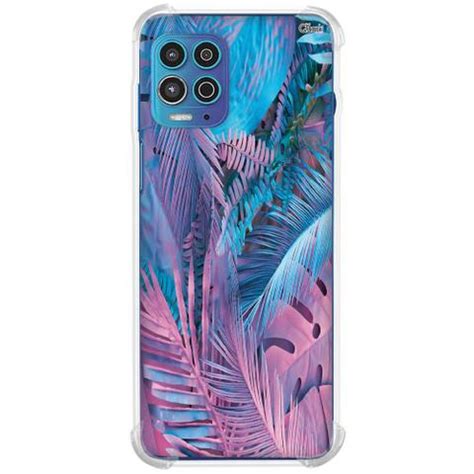 Capa Case Capinha P Moto G100 2023 Folhagem Tropical Quarkcase