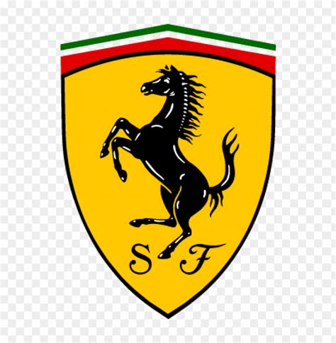 Ferrari Emblem Logo Vector - 466021 | TOPpng