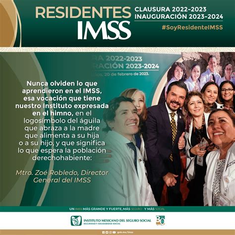 IMSS Tabasco On Twitter SoyResidenteIMSS Nunca Olviden Lo Que