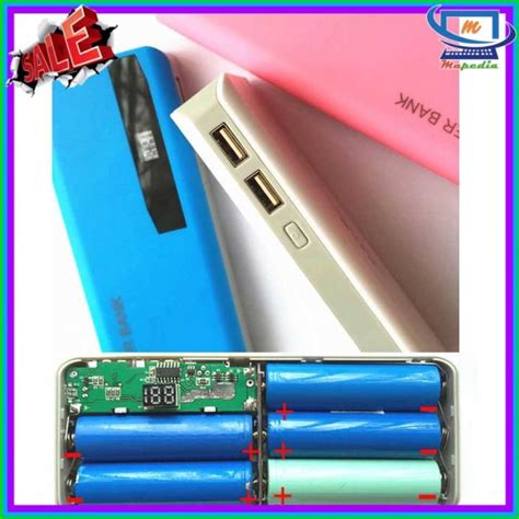 Diy Modul Mesin Pcb Case Rakitan Casing Power Bank Powerbank Led Slot