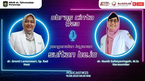 Obras Cinta Pengenalan Layanan Sultan Bejo Di Rsud Dr