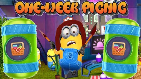 One Week Picnic Minion Rush Despicable Me Gameplay Walkthrough Ios