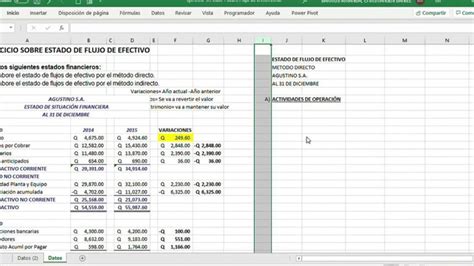 Flujo De Efectivo M Todo Directo C Mo Elaborarlo En Excel