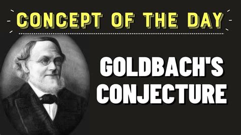 Goldbach S Conjecture Concept Of The Day Umeed Jee Youtube